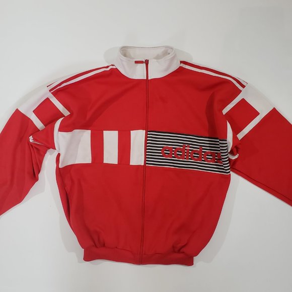 Adidas vintage 90's style vest zip medium size - Picture 2 of 5